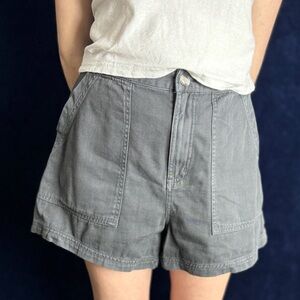 Wide Leg High-Waisted Shorts